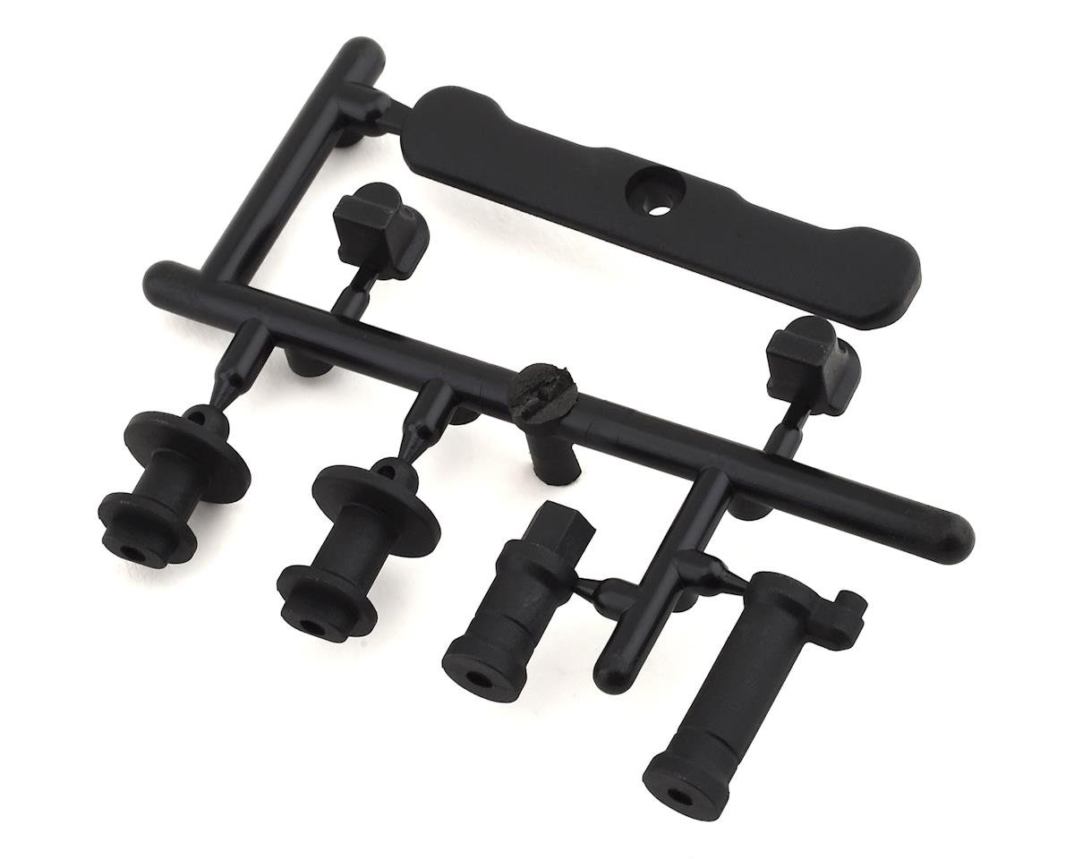 Team Associated RC10B74 Bumper & Post Set (ASC92242)