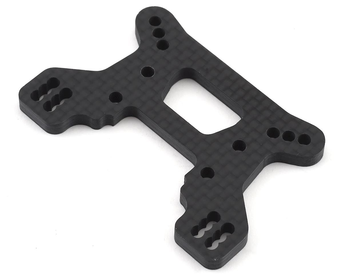 Team Associated RC10B74.1 23mm Carbon Fiber Front Shock Tower (ASC92265)