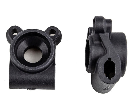 Team Associated RC10B74.1 Factory Team Rear Hubs (Carbon) (ASC92302)