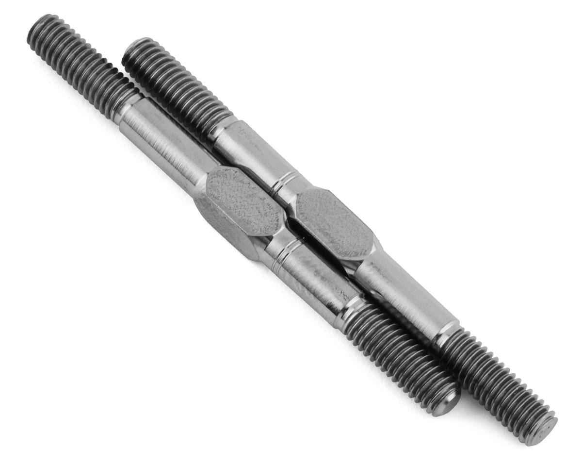Team Associated Factory Team 3.5x45mm Titanium Turnbuckles (2) (ASC92348)