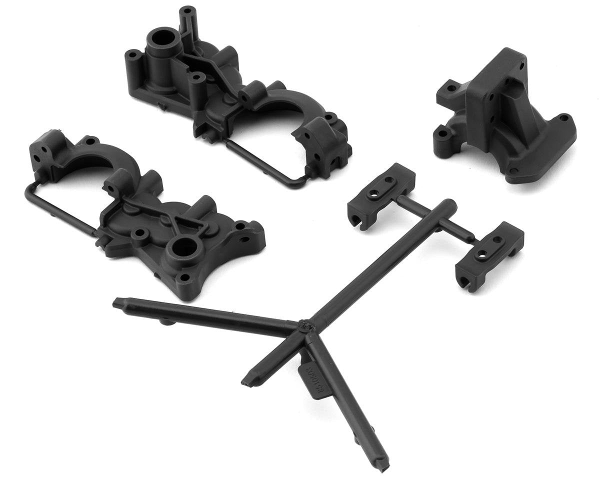 Team Associated RC10B7/RC10B7D Factory Team Laydown Gearbox (Carbon) (ASC92406)