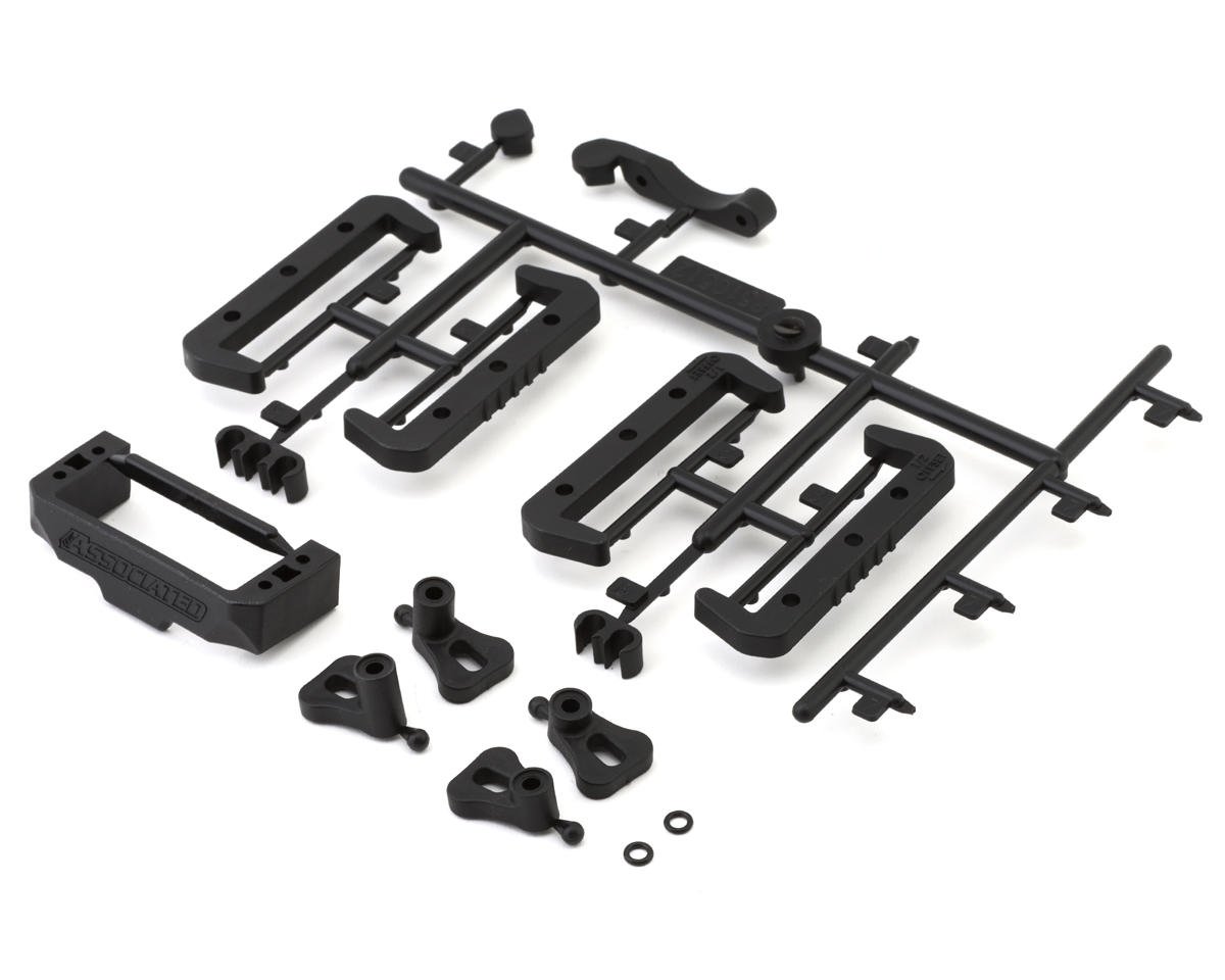 Team Associated RC10B7 Battery, Fan & Servo Mounts Set (ASC92418)