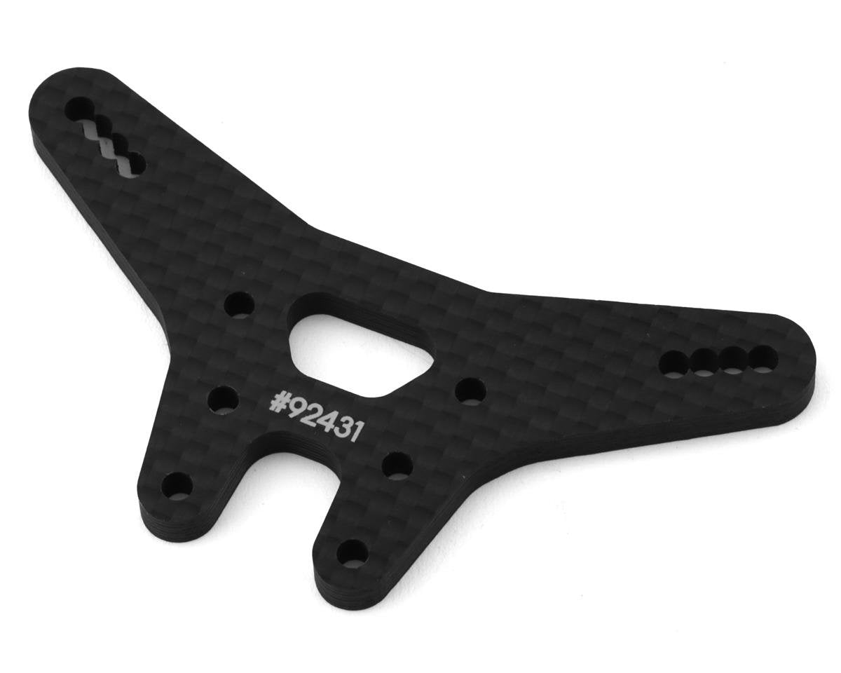 Team Associated RC10B7 Carbon Fiber Rear Shock Tower (ASC92431)