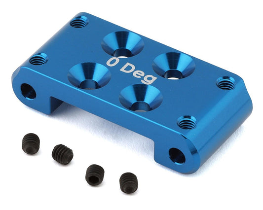 Team Associated RC10B7 Factory Team Aluminum Front Bulkhead (0 Deg) (ASC92436)