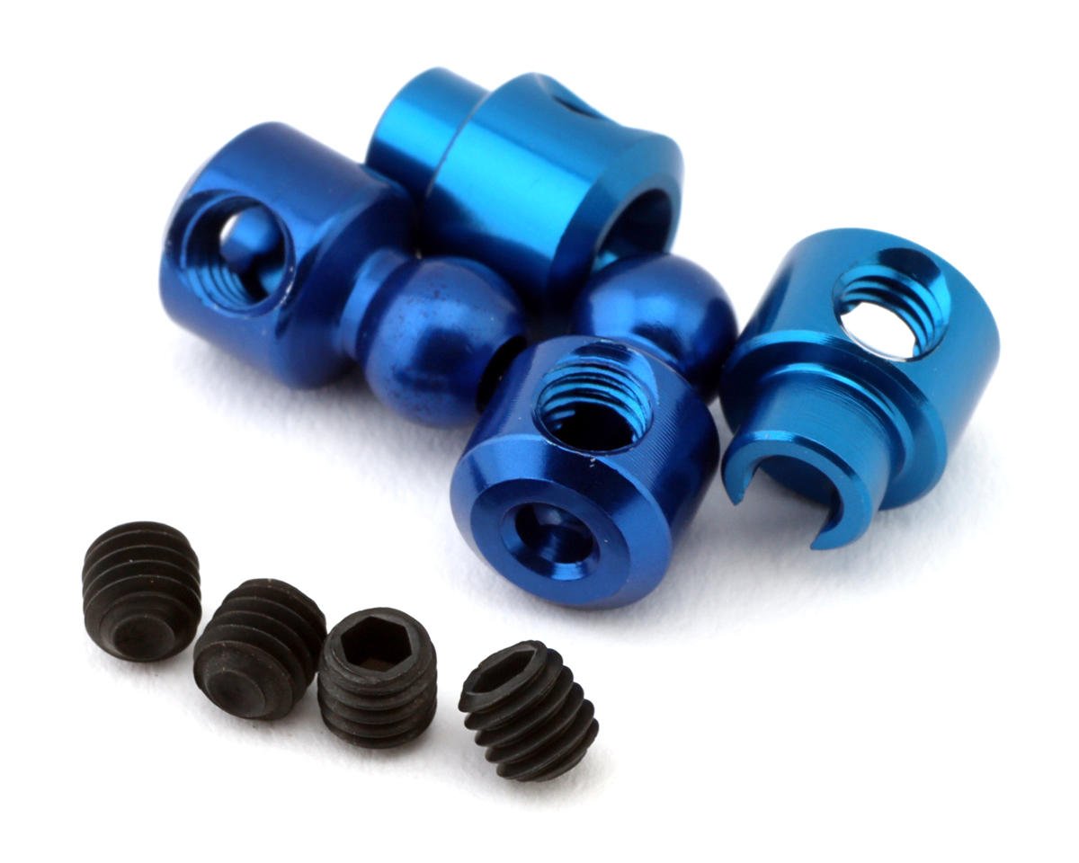 Team Associated RC10B7 Anti-Roll Sway Bar Aluminum Ball Joints (4) (ASC92457)