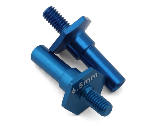 Team Associated RC10B7 6.5mm Aluminum Front Axles (2) (ASC92462)