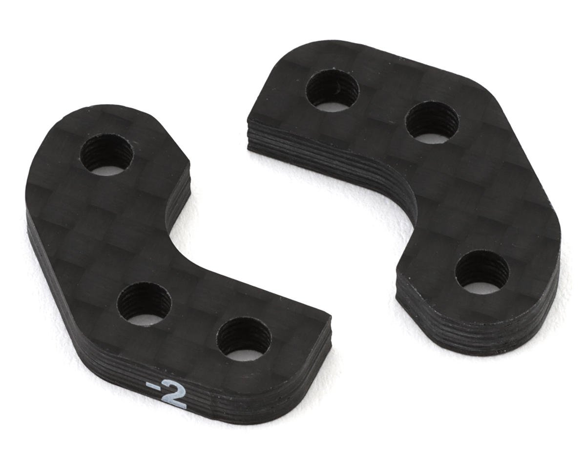 Team Associated RC10B7 Factory Team Caster Block Link Mounts (-2mm) (2) (ASC92469)