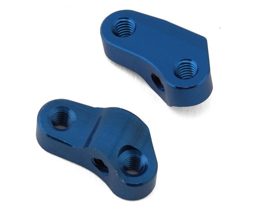 Team Associated RC10B7 Factory Team Aluminum Steering Block Mount Set (2) (ASC92494)
