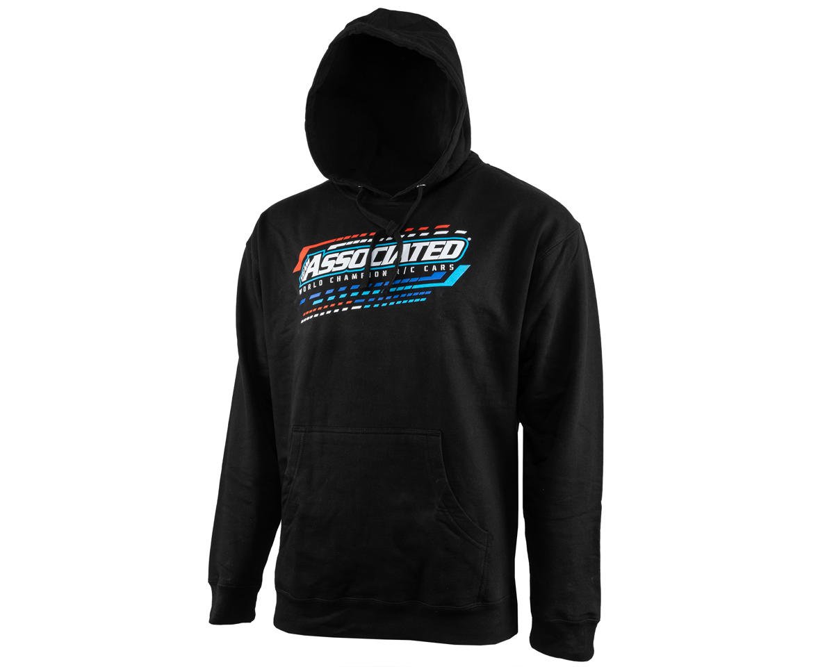 Team Associated W23 Pullover Hoodie (Black) (M) (ASC97128)