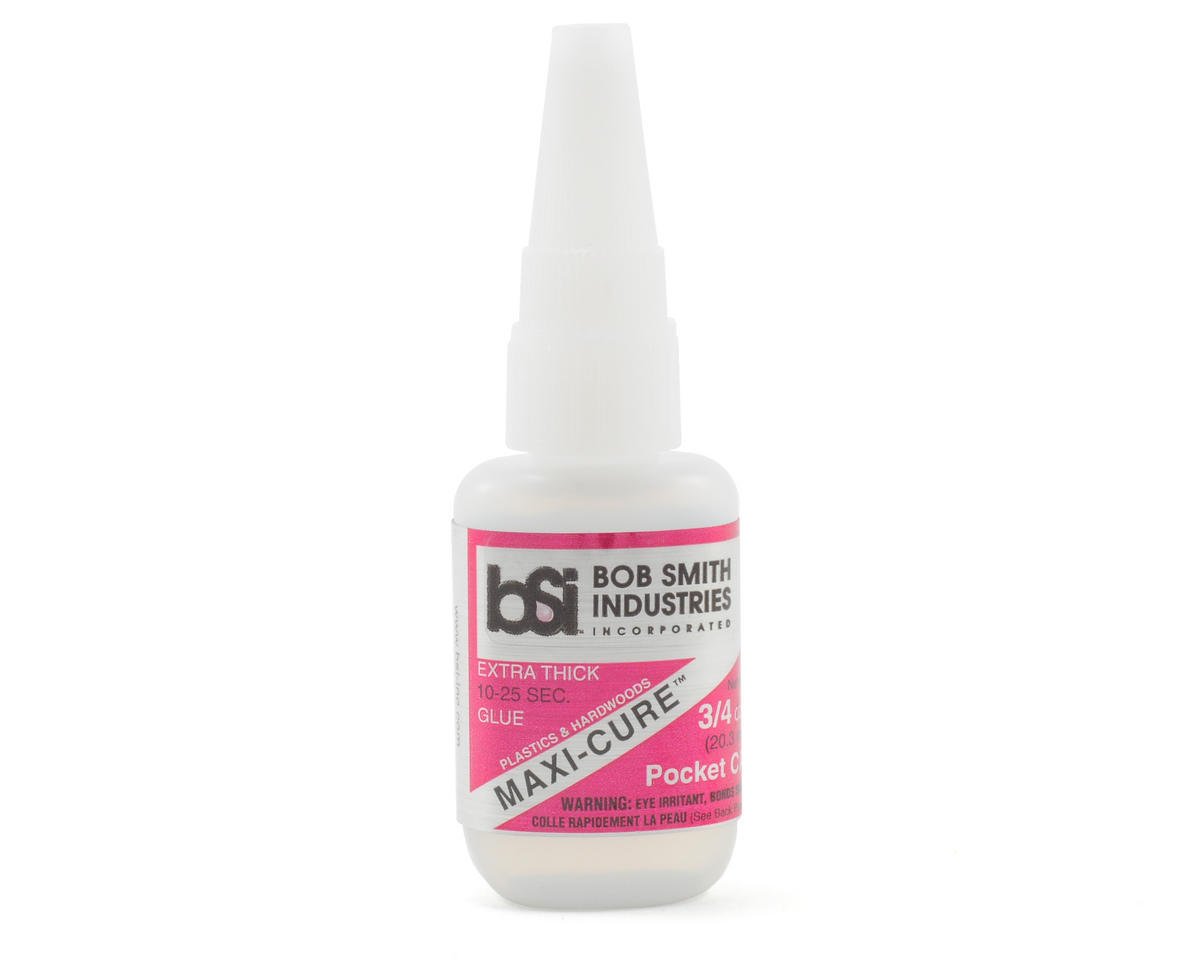 Bob Smith Industries MAXI-CURE POCKET Extra Thick CA w/Pin in Cap (3/4oz) (BSI135)