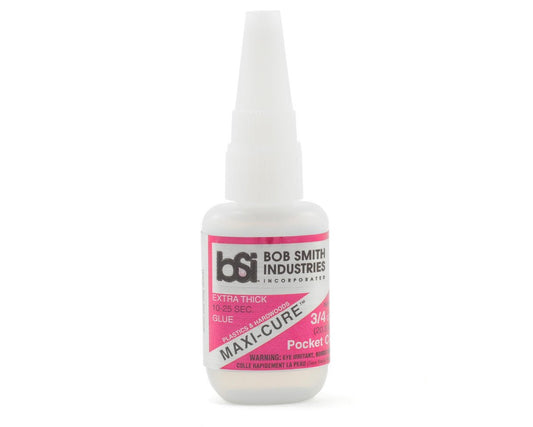 Bob Smith Industries MAXI-CURE POCKET Extra Thick CA w/Pin in Cap (3/4oz) (BSI135)