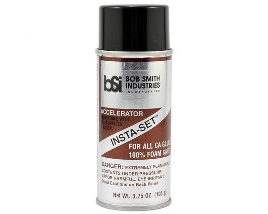 Bob Smith Industries INSTA-SET Foam Safe Accelerator Aerosol Spray (3.75oz) (BSI155)