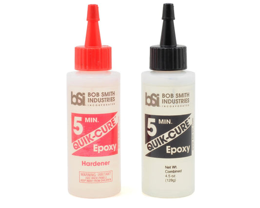 Bob Smith Industries QUICK-CURE 5 Minute  Epoxy (4 1/2oz) (BSI201)