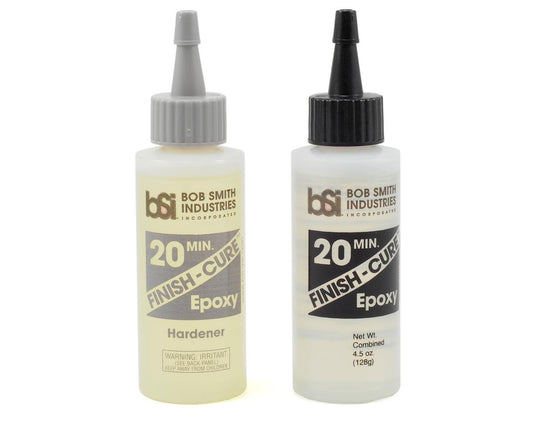 Bob Smith Industries FINISH-CURE 20 Minute Epoxy (4 1/2oz) (BSI209)
