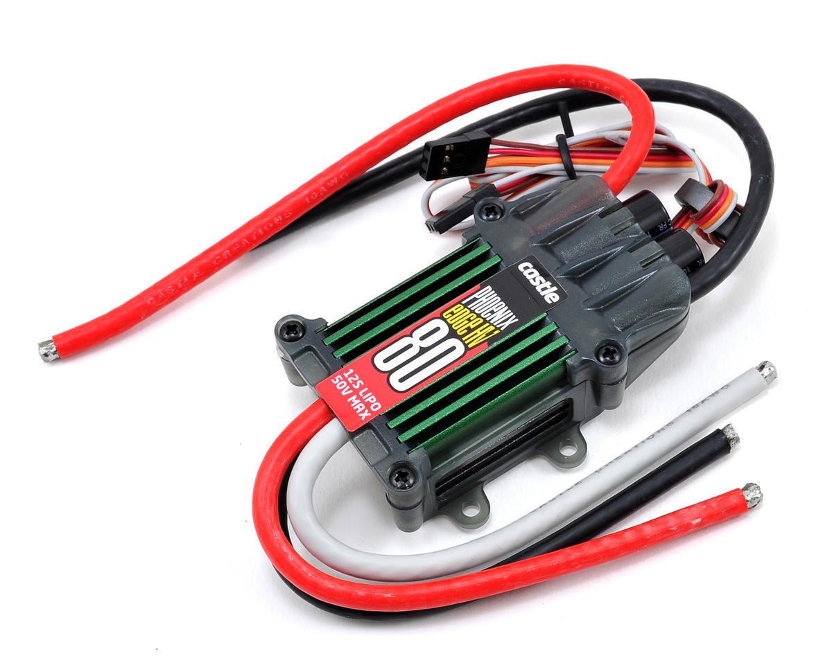 Castle Creations Phoenix Edge 80HV 50V 80-Amp ESC (CSE010-0105-00)