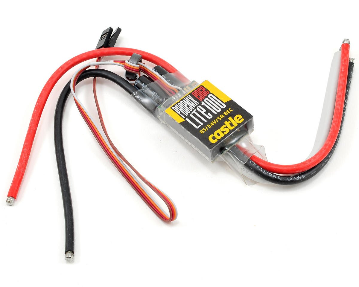 Castle Creations Phoenix Edge Lite 100 25V 100-Amp ESC w/5-Amp BEC (CSE010-0111-00)