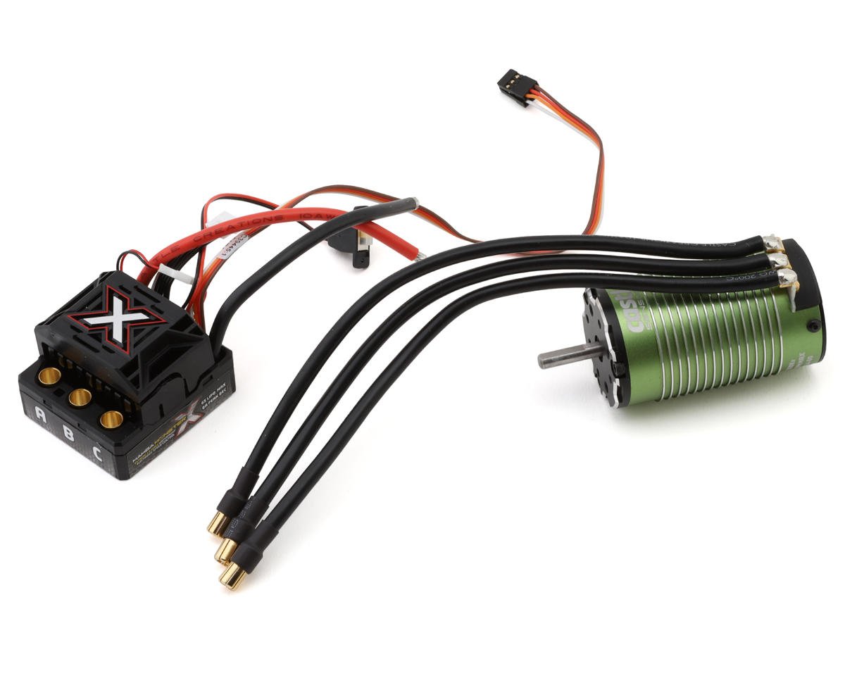 Castle Creations Monster X 1/8 Brushless Combo (2650kV) w/1512 V2 Sensored Motor (CSE010-0145-07)