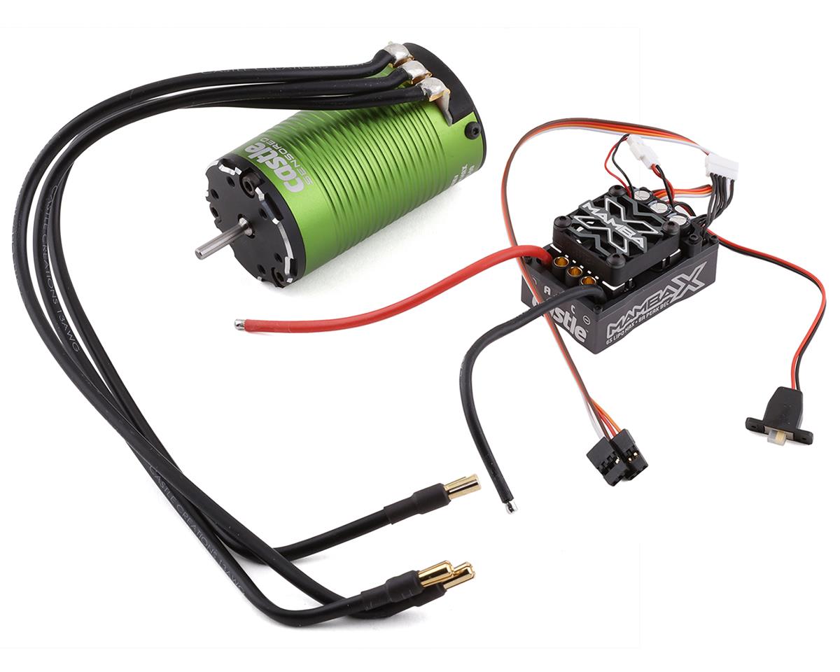 Castle Creations Mamba X SCT 1/10 Brushless Combo w/1412 Sensored Motor (CSE010-0155-13)