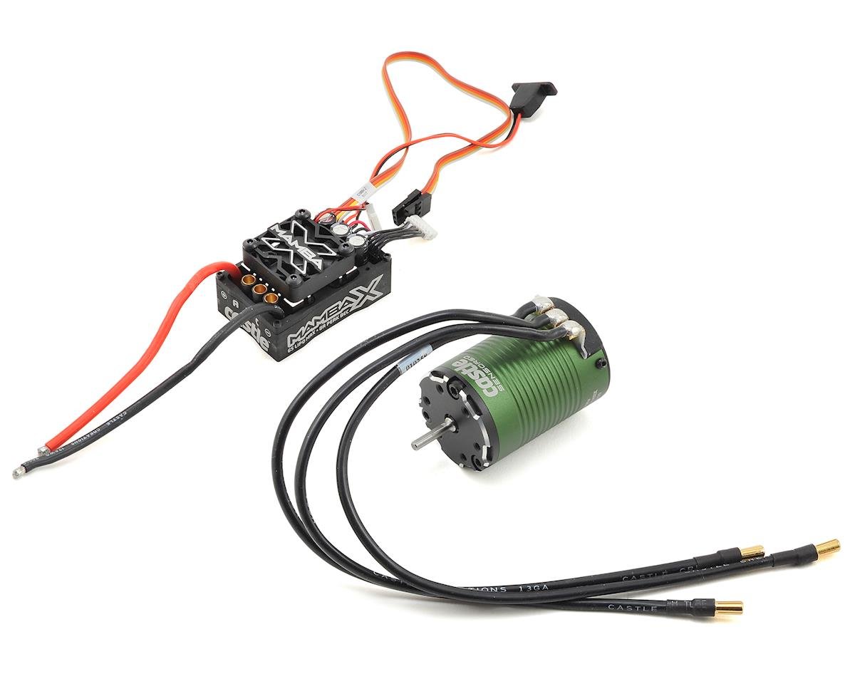 Castle Creations Mamba X SCT 1/10 Brushless Combo w/1410 Sensored Motor (CSE010-0161-00)