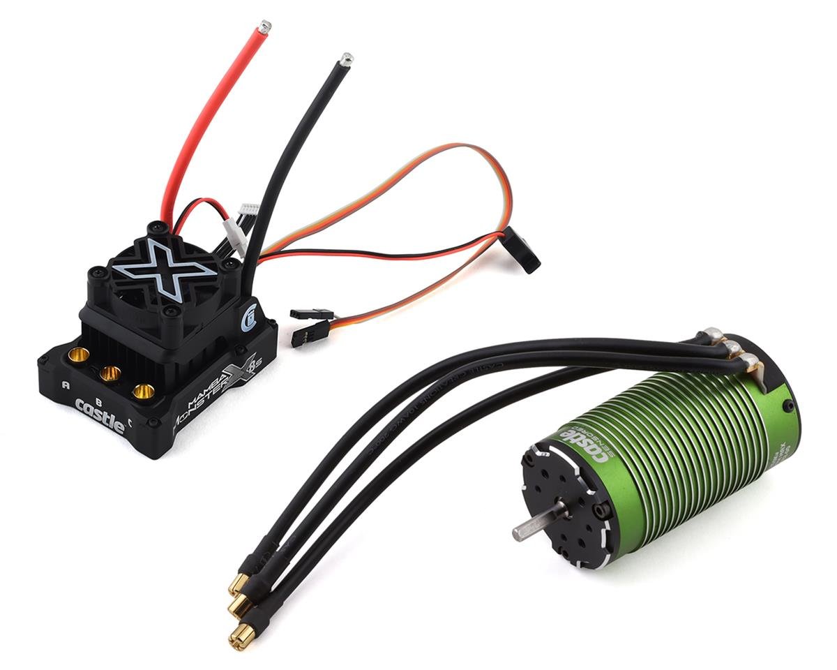 Castle Creations Mamba Monster X 8S 1/6 ESC/Motor Combo w/1717 Sensored Motor (CSE010-0165-03)