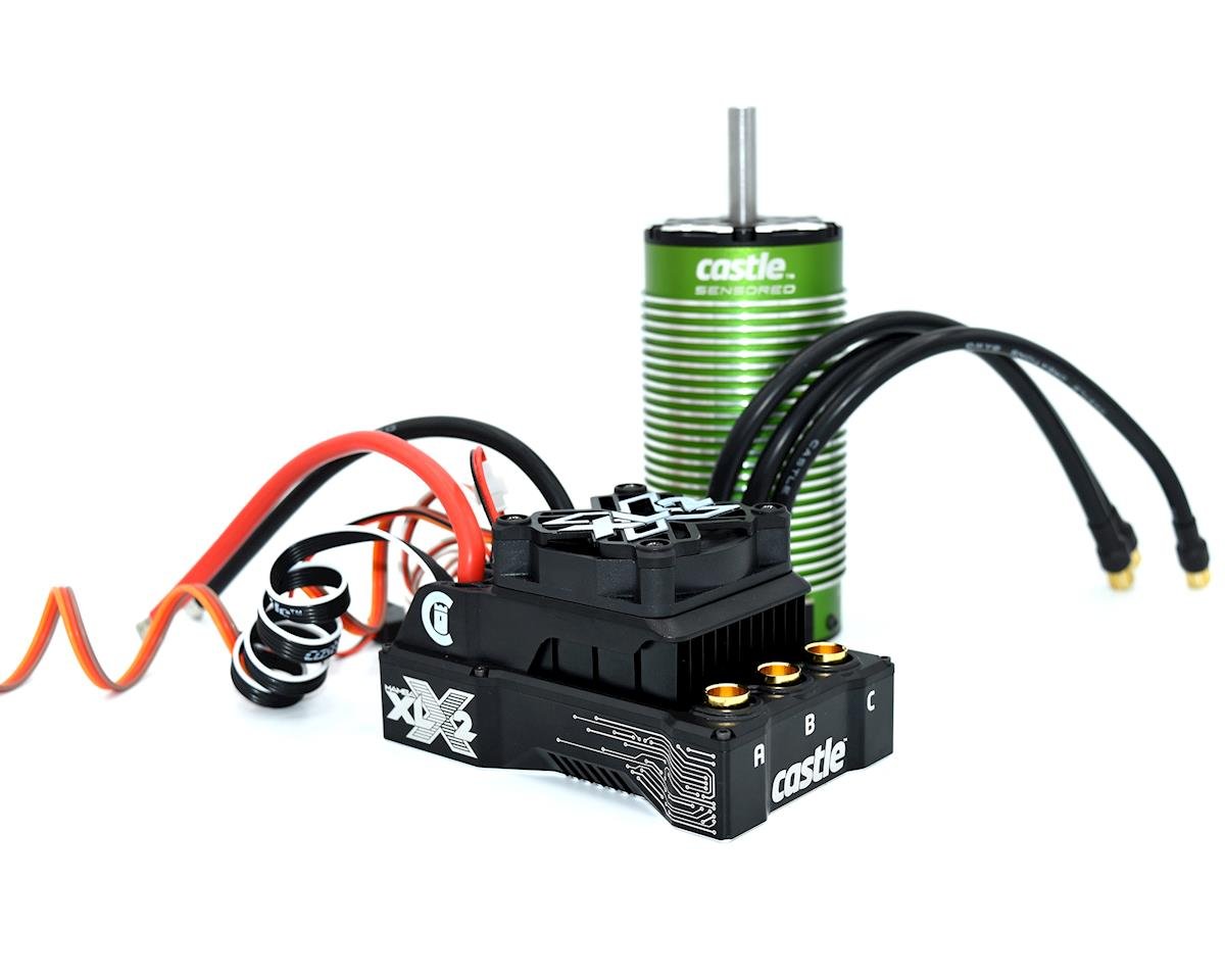 Castle Creations Mamba XLX 2 1/5 Sensored Brushless ESC/Motor Combo (1100Kv) (CSE010-0167-02)