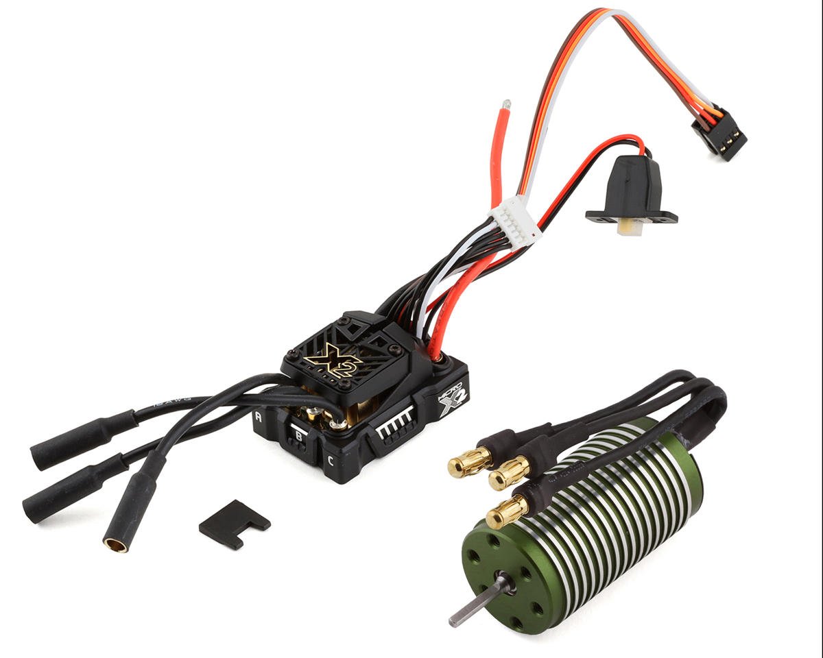 Castle Creations Mamba Micro X2 Waterproof 1/18th Scale Brushless Combo (8200Kv) (CSE010-0169-03)