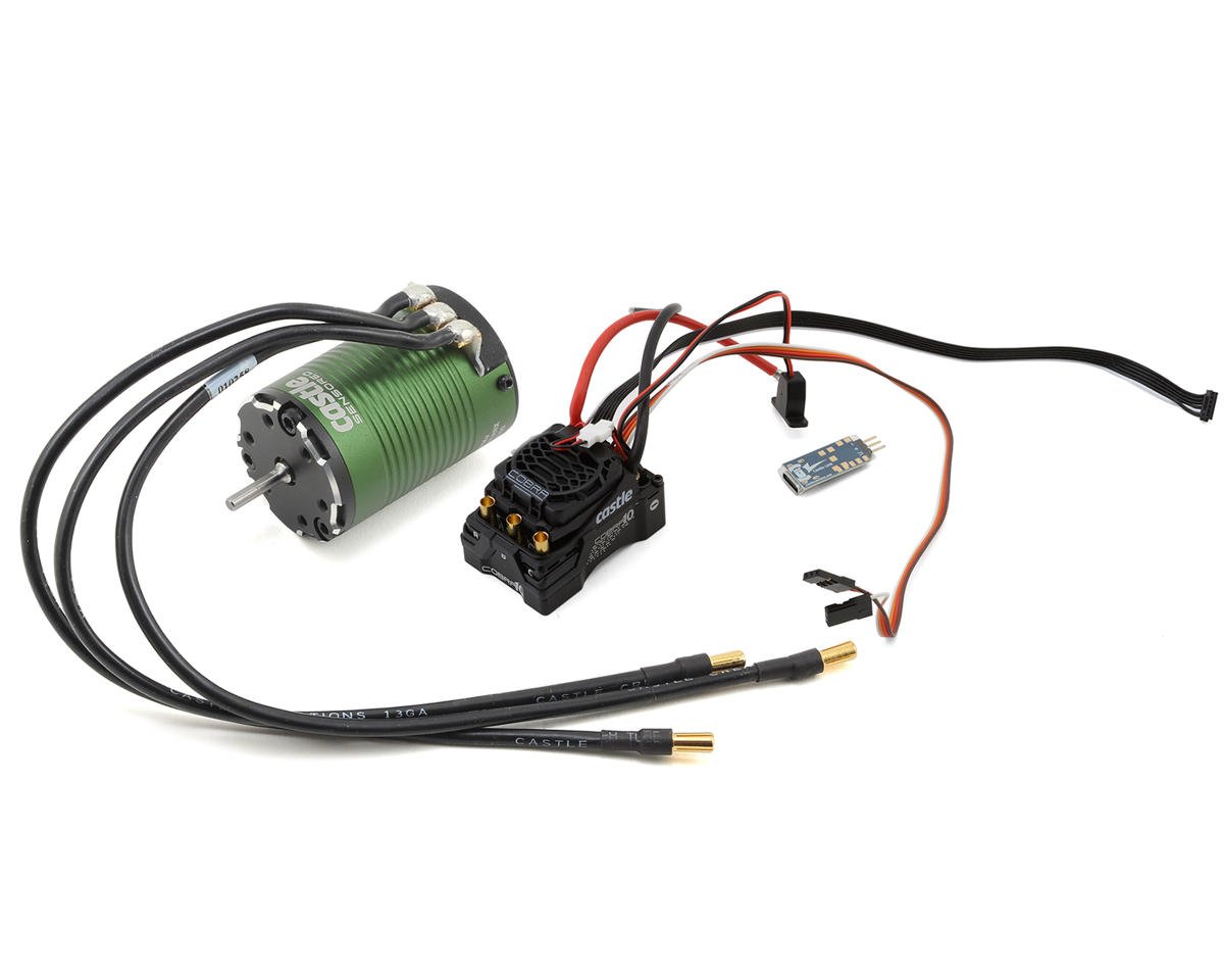 Castle Creations Cobra 10 6S 1/10 Brushless Combo w/1410 Sensored Motor (3800kV) (CSE010-0174-10)