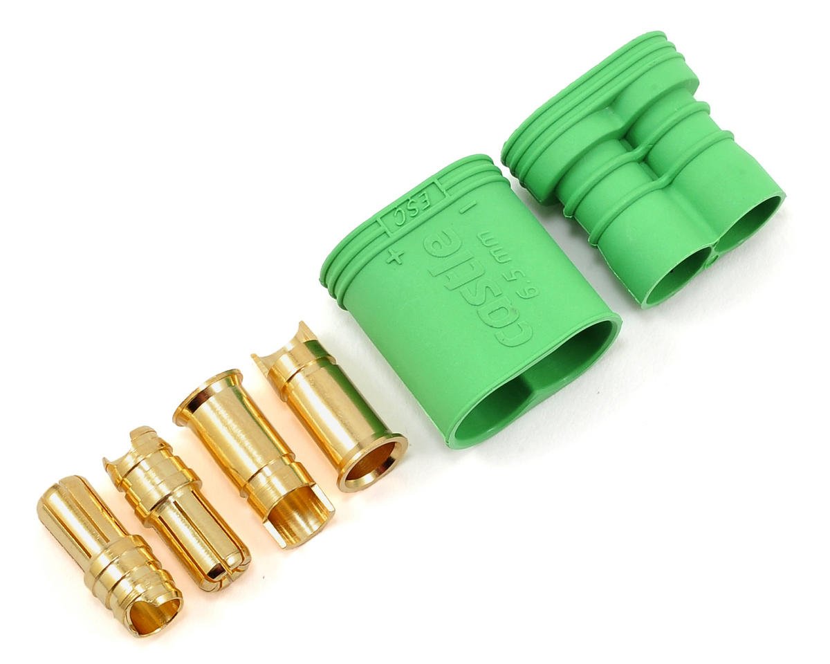 Castle Creations 6.5mm Polarized Bullet Connector Set (Male/Female) (CSE011-0053-00)