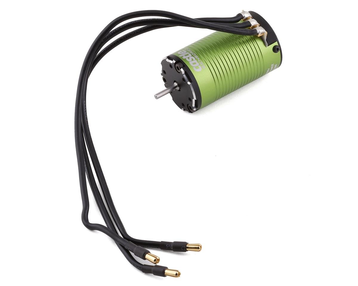 Castle Creations 1412 Sensored 4-Pole Brushless Motor w/5mm Shaft (2100kV) (CSE060-0095-00)