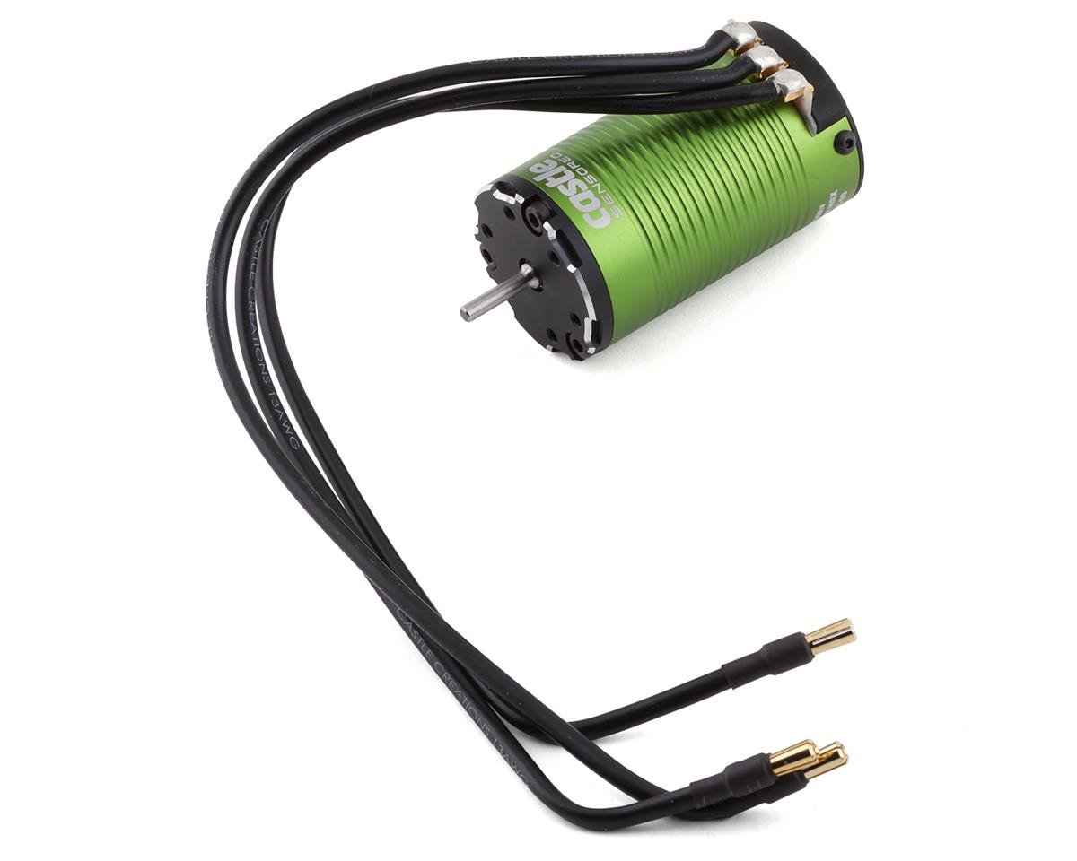 Castle Creations 1412 Sensored 4-Pole Brushless Motor w/5mm Shaft (3200kV) (CSE060-0096-00)