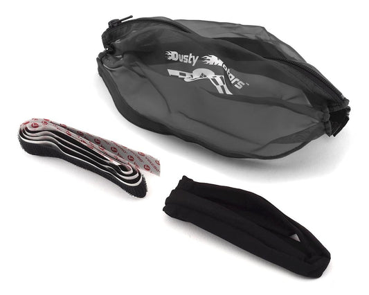 Dusty Motors Protection Cover for Traxxas Rustler/Bandit (Black) (DTY-TRX0071)