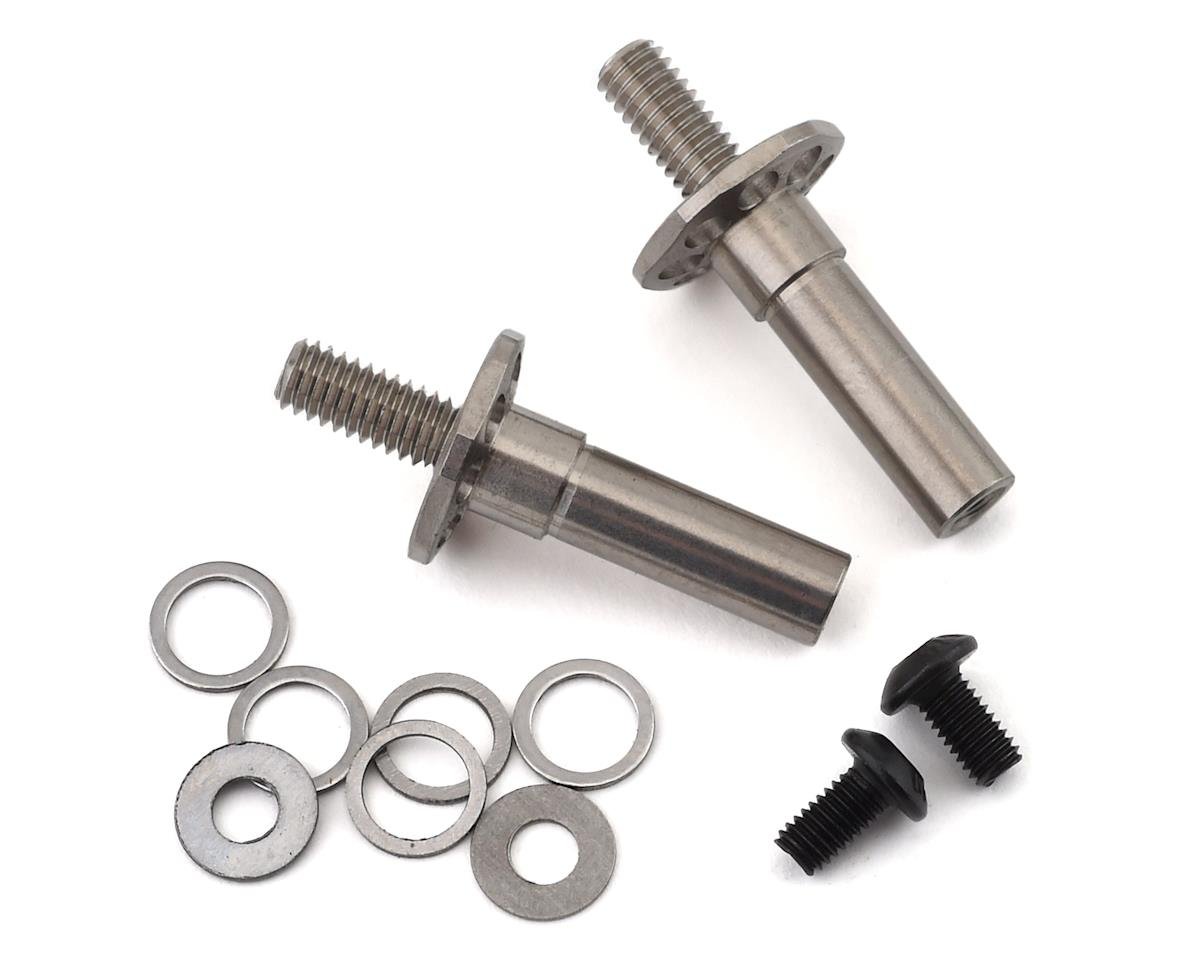 Exotek Titanium Drag Racing Front Axles (2) for Traxxas Slash/Bandit (EXO1979)