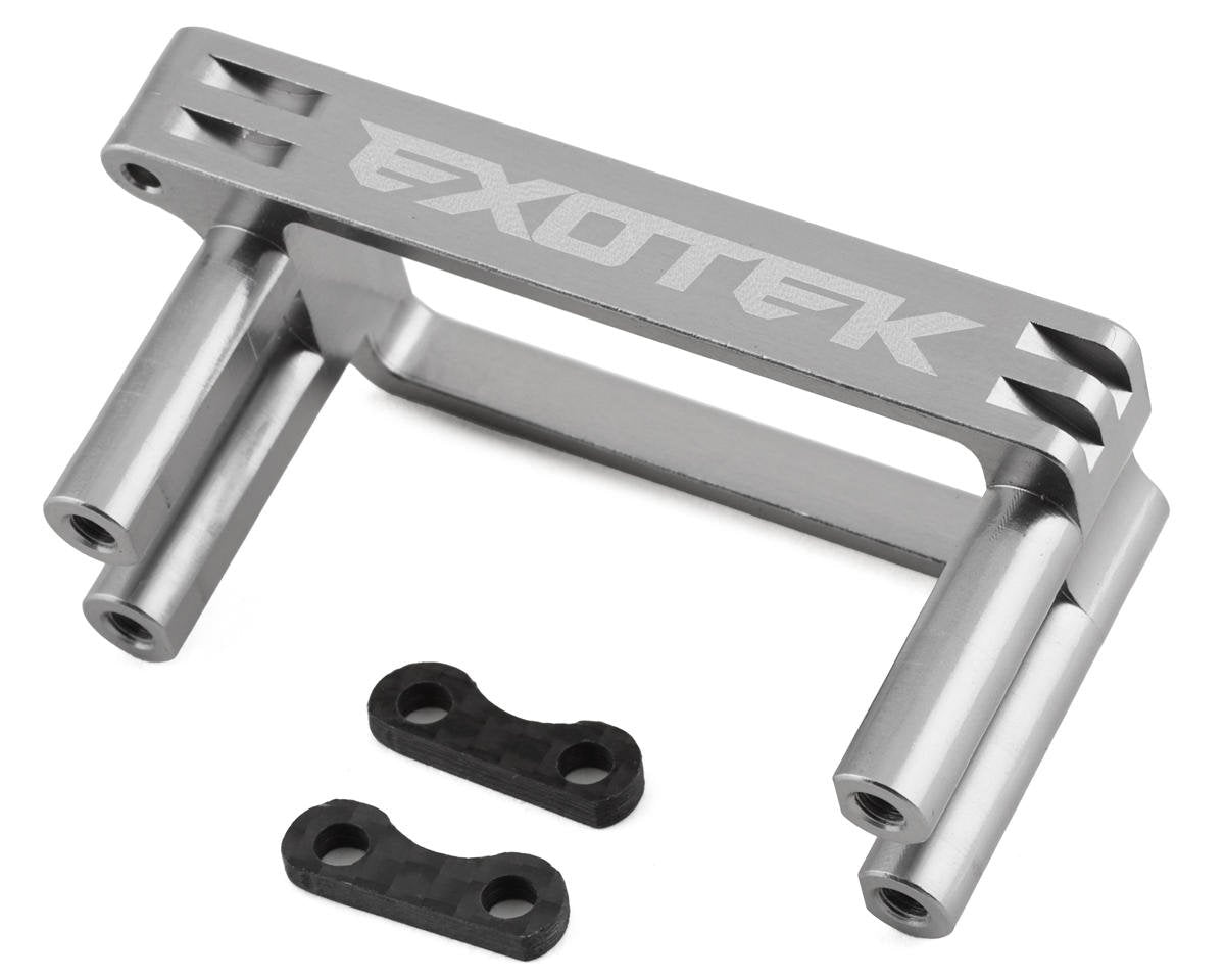 Exotek Tenacity/Lasernut HD Aluminum Servo Mount (Gun Metal) (EXO2110)