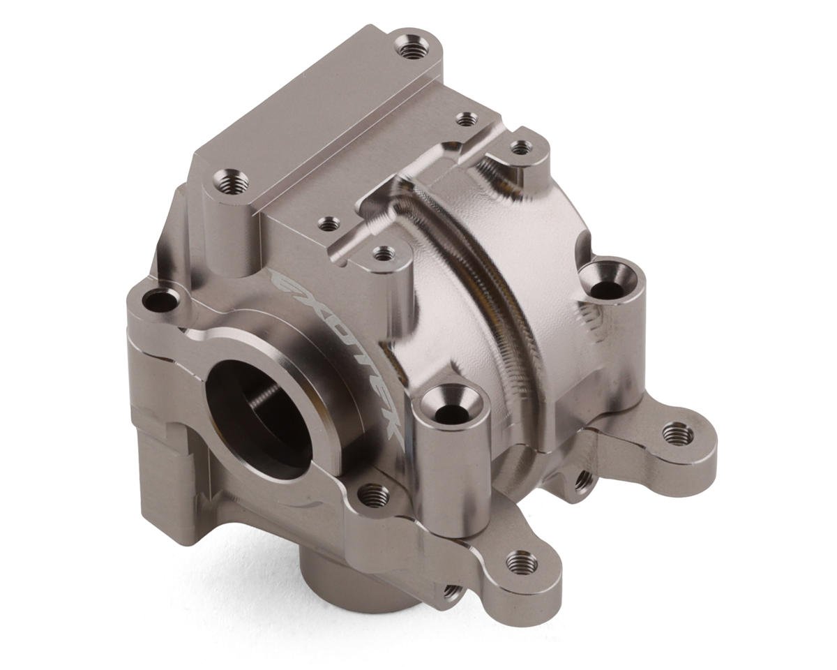 Exotek Losi HD Front Alloy Aluminum Gearbox Set (Tenacity/Lasernut) (EXO2124)