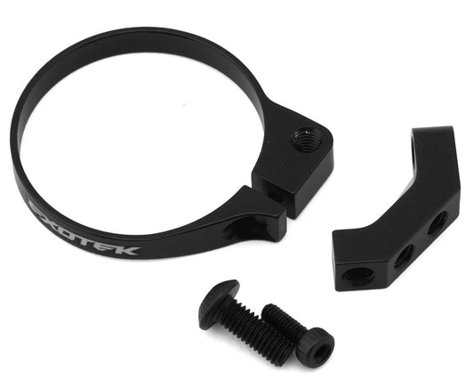 Exotek 24mm Motor Aluminum Mini Fan Mount (Black) (EXO2161BLK)