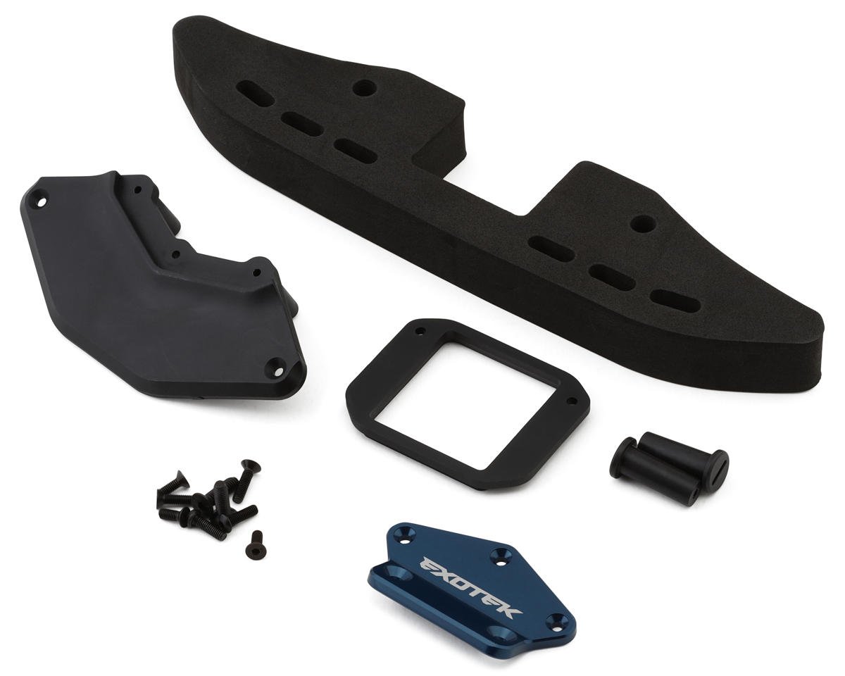 Exotek Aluminum Drag Front Bumper Set for Traxxas¨ Slash V3 (EXO2222)