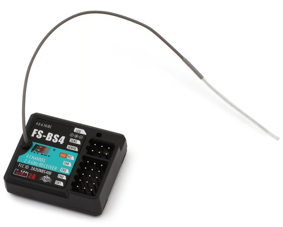 Flysky 4-Channel AFHDS 2A Receiver W/Gyro (FSY-FS-BS4)