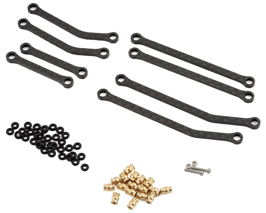 Furitek SCX24 Deadbolt High Clearance Carbon Fiber Links (FTK-FUR-2103)