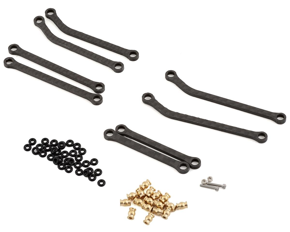 Furitek SCX24 High Clearance Carbon Fiber Links (AXI00002V2 & AXI00001) (FTK-FUR-2104)