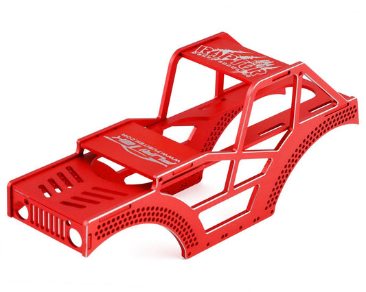 Furitek Raptor SCX24 Aluminum Frame Kit (Red) (FTK-FUR-2107)