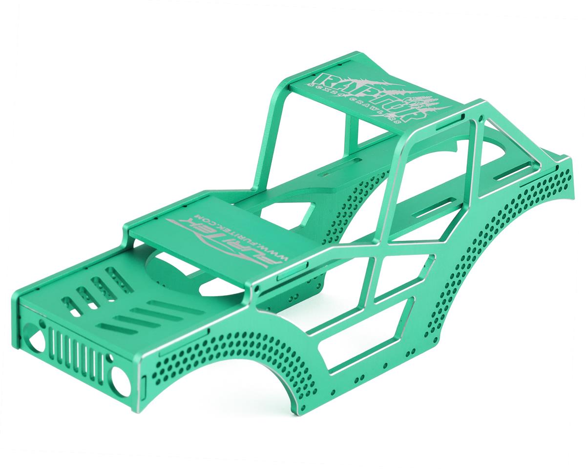 Furitek Raptor SCX24 Aluminum Frame Kit (Green) (FTK-FUR-2108)