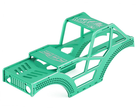 Furitek Raptor SCX24 Aluminum Frame Kit (Green) (FTK-FUR-2108)