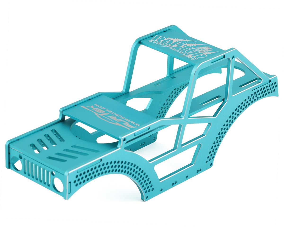 Furitek Raptor SCX24 Aluminum Frame Kit (Blue) (FTK-FUR-2109)