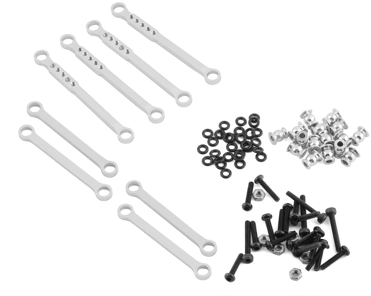 Furitek FCX 24 Aluminum Stock Clearance Links (Silver) (FTK-FUR-2213)