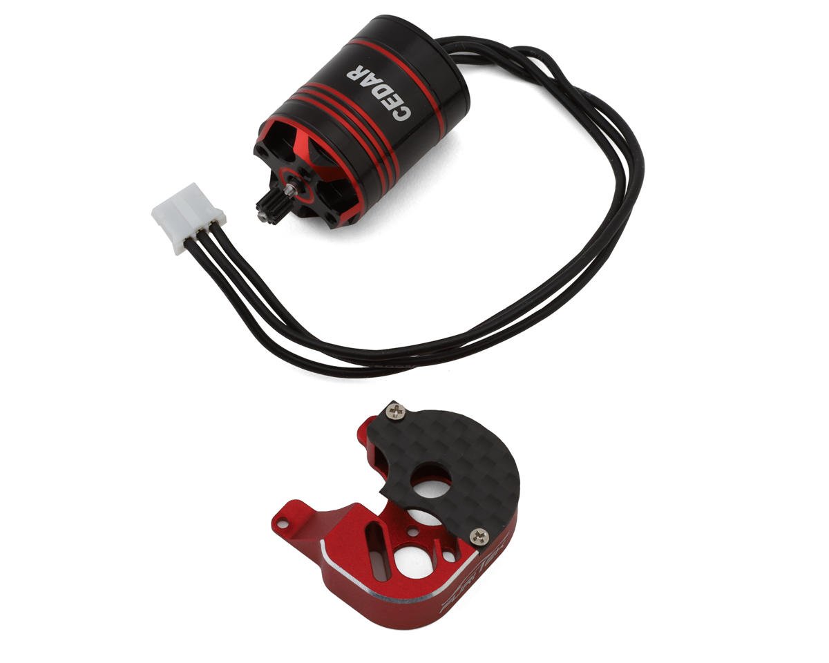 Furitek Cedar Inrunner Brushless Motor w/11T Steel Pinion & Motor Mount (SCX24) (FTK-FUR-2307)