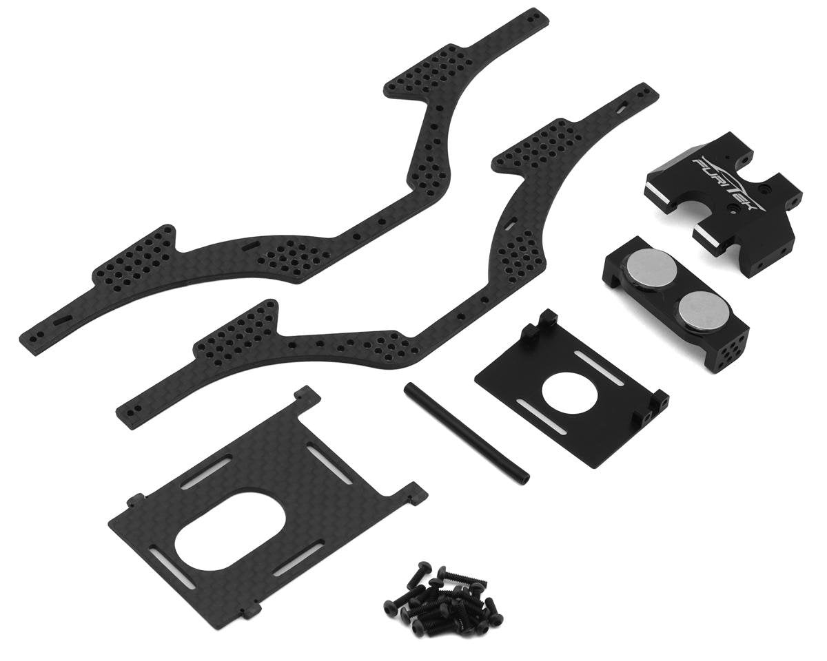 Furitek Cayman Pro 4x4 Carbon Fiber Frame w/Aluminum Skid Plate (FTK-FUR-2314)