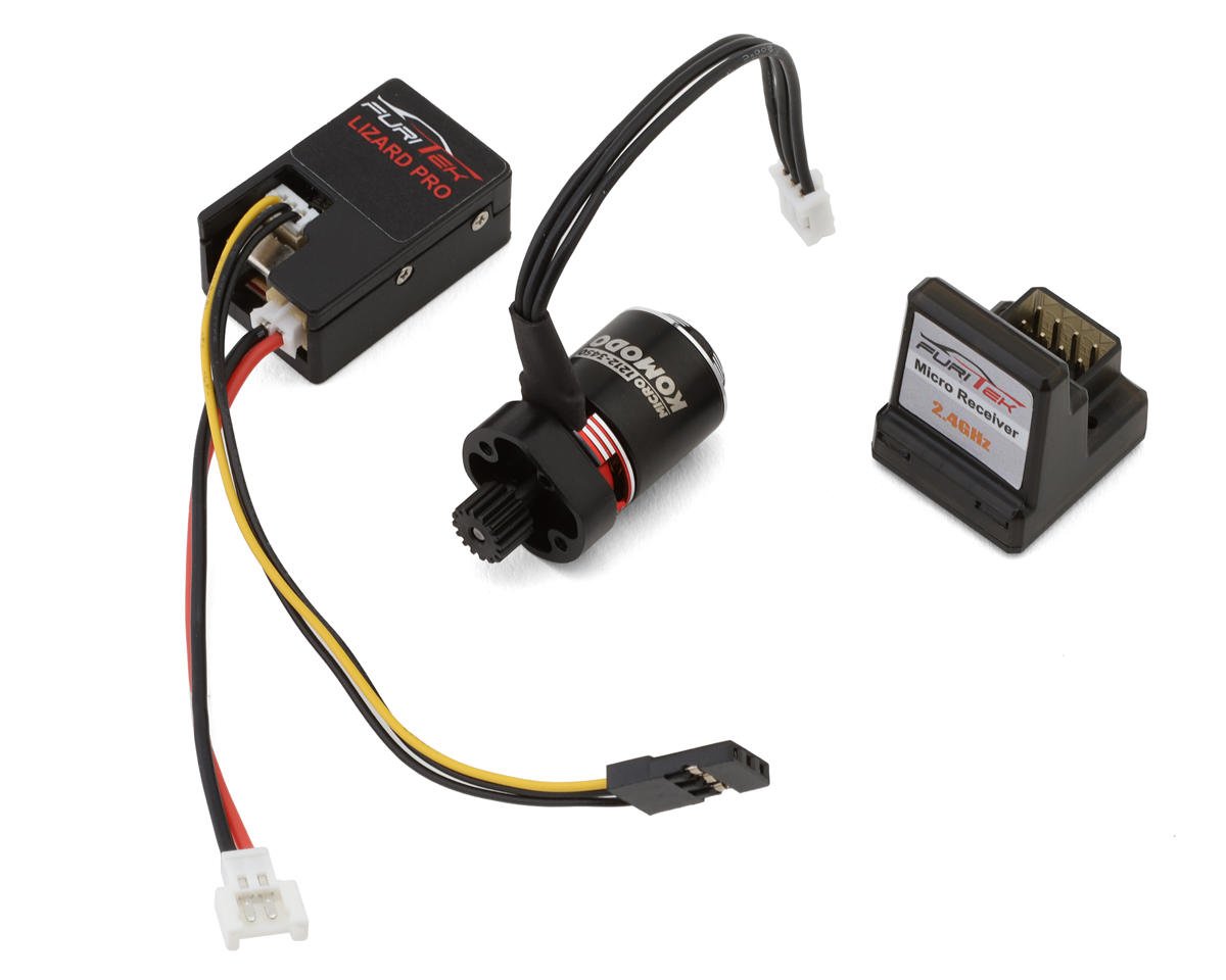 Furitek FMS FCX24 Stinger Brushless Power System w/Receiver (FTK-FUR-2331)