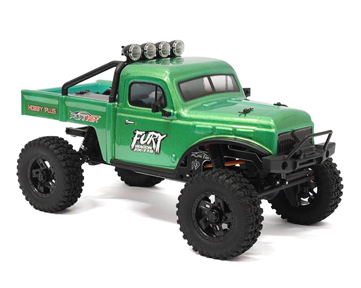 Furitek FX118 Fury Wagon 1/18 RTR Brushless Rock Crawler (Green) (FTK-FUR-2413)