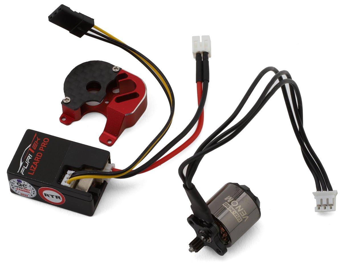 Furitek SCX24 Starter 118 2S Brushless ESC & Venom Motor Combo (FTK-FUR-2426)