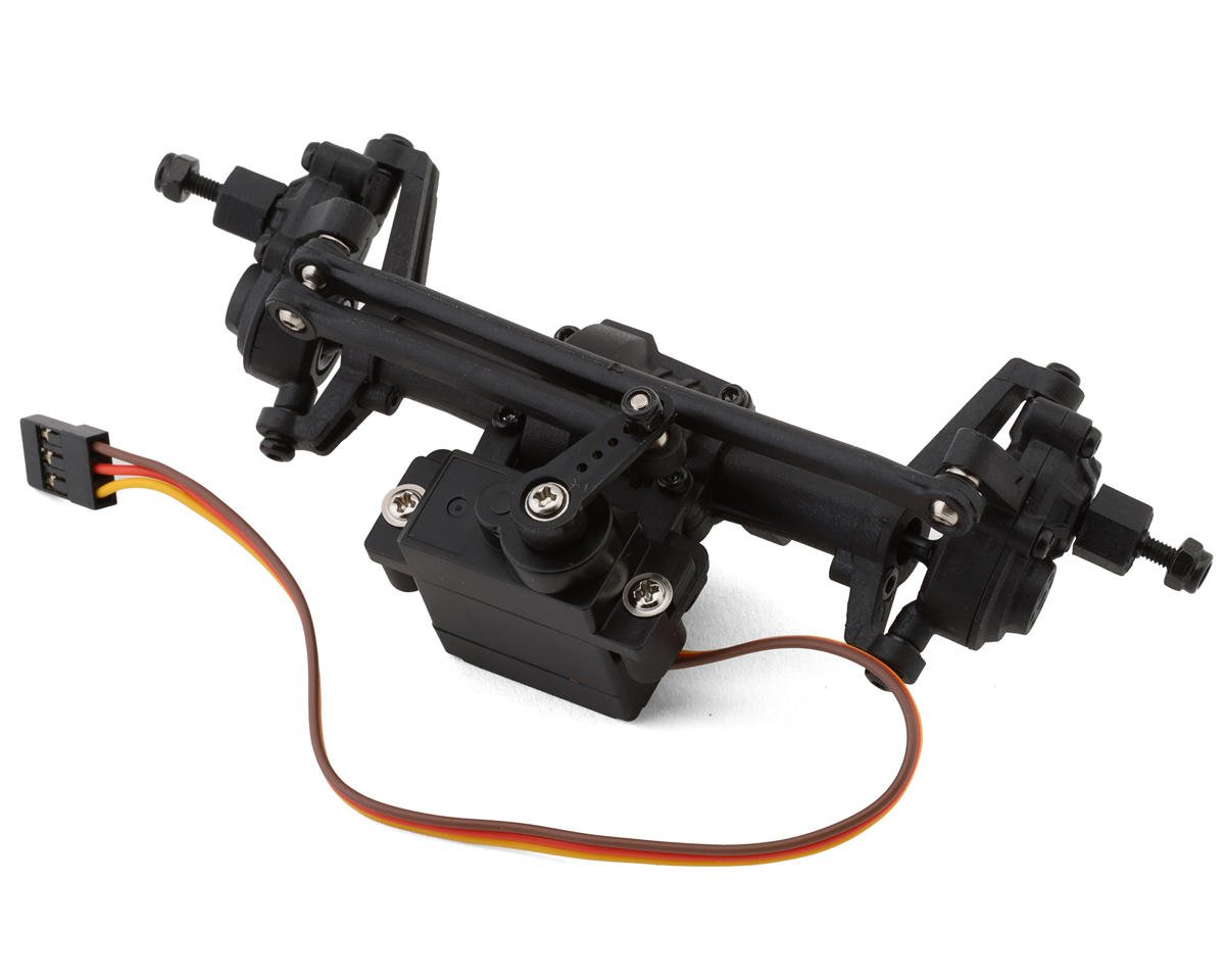 Furitek FX118 Fury Wagon Complete Axle Assembly w/Steering Servo (FTK-FUR-2429)